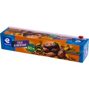 Folie alimentara polietilena EPACK, 34 cm x 80 m
