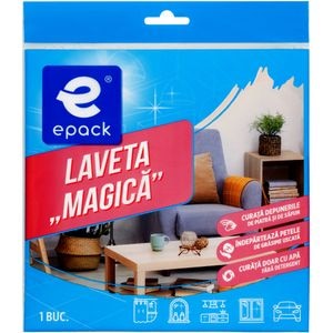 Laveta microfibra EPACK, 38 x 40 cm, 1 bucata