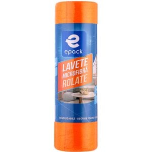 Lavete microfibra rolate EPACK, 30 x 30 cm, 30 bucati