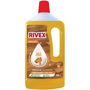 Solutie curatare parchet RIVEX Lapte de migdale, 750 ml