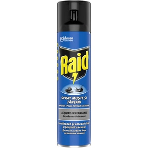 Spray anti-muste si tantari RAID, 400 ml