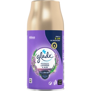 Rezerva odorizant de camera automat GLADE Tranquil Lavender & Aloe, 269 ml
