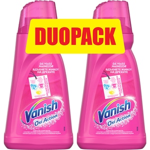 Pachet solutie pentru indepartarea petelor VANISH Pink, 2 x 1 l