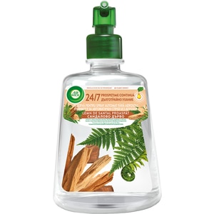 Rezerva odorizant de camera fara aerosoli AIR WICK, Lemn de Santal Proaspat, 228 ml