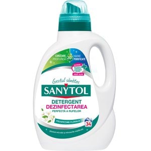 Detergent dezinfectant SANYTOL Prospetime florala, 1.7 l, 34 spalari