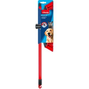 Matura VILEDA Pet Pro, maner extensibil, rosu