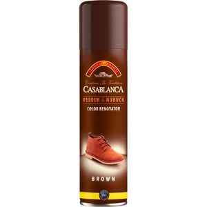 Spray pantofi CASABLANCA Velour & Nubuk, maro, 200 ml