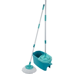 Set galeata cu storcator + mop + maner LEIFHEIT Ergo, verde
