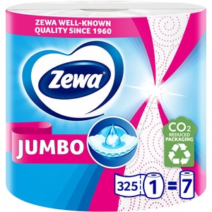 Prosoape de hartie ZEWA Jumbo Decor, 2 straturi, 1 rola, 325 foi
