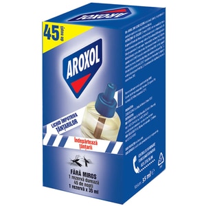 Rezerva aparat electric anti-tantari AROXOL, 45 Nopti, 35 ml
