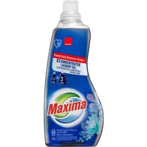 Detergent lichid concentrat SANO Maxima Blue Blossom, 1.5 l, 60 spalari