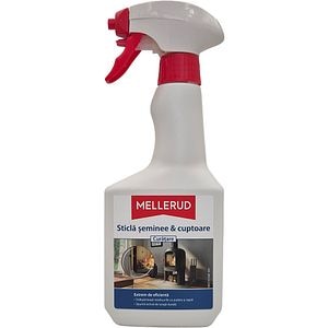 Solutie de curatare MELLERUD 760016, Sticla seminee & cuptoare, 500 ml