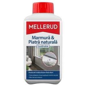 Solutie pentru marmura si piatra naturala MELLERUD Lustruire, 500 ml