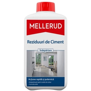 Solutie de curatare a urmelor si petelor de ciment MELLERUD, 1l