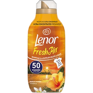 Balsam de rufe LENOR Fresh Air, Tropical Sunset, 700 ml, 50 spalari