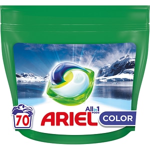 Detergent capsule ARIEL Allin1 PODS Color, 70 spalari