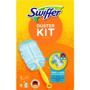 Pamatuf pentru praf SWIFFER Duster, 1 maner + 4 rezerve
