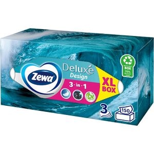 Servetele faciale ZEWA Deluxe Design, 3 straturi, 150 bucati