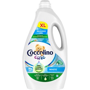 Detergent lichid COCCOLINO Care White, 2.4 l, 60 spalari