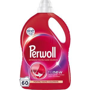 Detergent lichid PERWOLL Renew Color, 3 l, 60 spalari