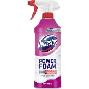 Solutie de curatare baie DOMESTOS Power Foam Spray, Floral Burst, 435 ml