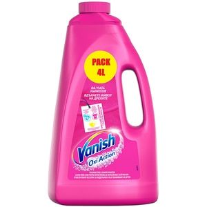 Solutie pentru indepartarea petelor haine colorate Vanish Oxi Action, 4L