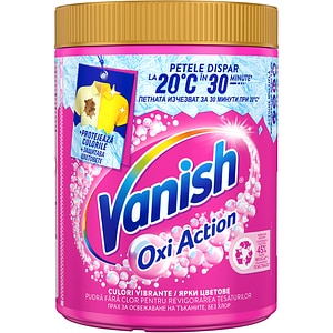 Pudra pentru indepartarea petelor VANISH Oxi Action, haine colorate, 960g