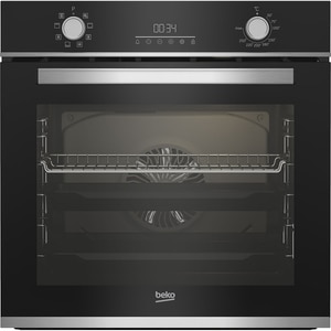 Cuptor incorporabil BEKO BBIM13300XM, Electric, Autocuratare SteamShine, 72 l, Clasa A, negru