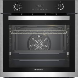 Cuptor incorporabil GRUNDIG GEBM19300BMP, Electric, Autocuratare pirolitica, 72 l, Clasa A+, inox antiamprenta
