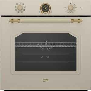 Cuptor incorporabil BEKO RBIM19200CD, Electric, 72 l, Clasa A, crem