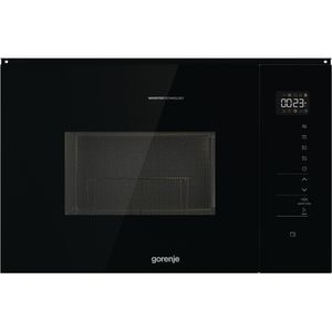 Cuptor cu microunde incorporabil GORENJE BMI251SG3BG, 25l, 900W, Grill, negru
