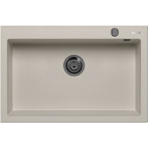 Chiuveta bucatarie PYRAMIS Altexia Square 76, 1 cuva, compozit granit, bej
