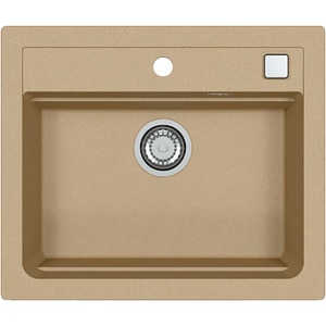 Chiuveta bucatarie ALVEUS Atrox 30 G55, 1 cuva, compozit granit, bej