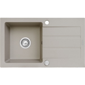 Chiuveta bucatarie PYRAMIS Altexia Celebration 76, 1 cuva, picurator reversibil, compozit granit, bej