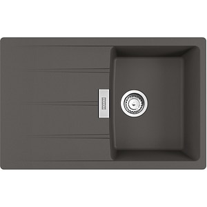 Chiuveta bucatarie FRANKE Centro CNG 611-78, 1 cuva, picurator reversibil, granit, gri antracit