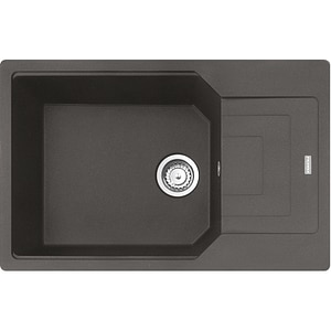 Chiuveta bucatarie FRANKE Urban UBG 611-78L, 1 cuva, picurator reversibil, granit, gri antracit
