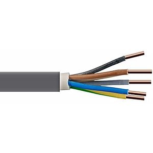 Cablu electric OMNICABLE, CYY-F, 5 x 6mm2, gri, metru