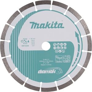 Disc diamantat MAKITA D-80117, 230 x 2.4 x 22.23 mm