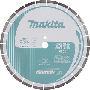 Disc diamantat MAKITA D-80139, 350 x 3.2 x 25.40 mm