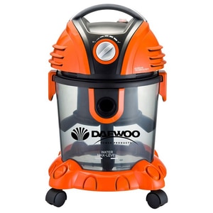 Aspirator umed/uscat DAEWOO DAWF15L, 15l, 1400W, 85dB, argintiu-portocaliu