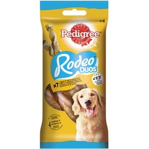 Recompensa pentru caini PEDIGREE Rodeo Duos, Pui si sunca, 123 g