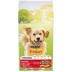 Hrana uscata pentru caini FRISKIES Active, Vita, 15 kg