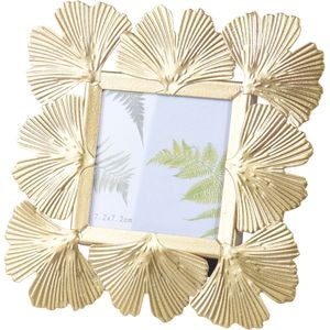 Rama foto clasica KI HZ2002510, 14.5 x 14.5 cm, auriu