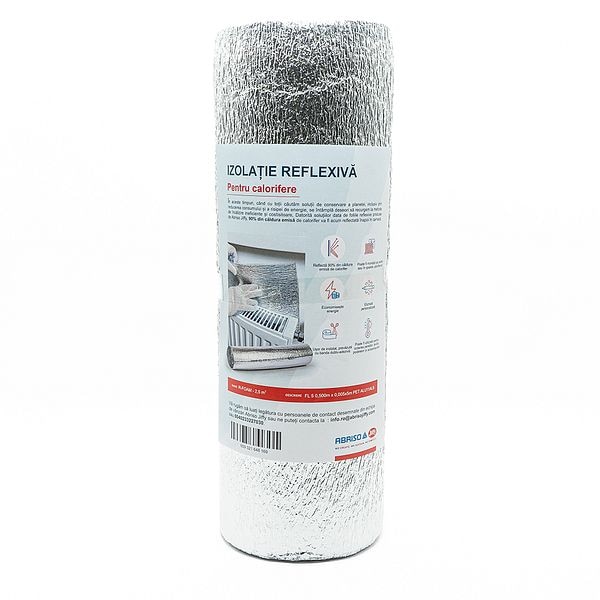 Folie reflectorizanta pentru radiatoare Jiffy FL30089, 5 mm, 60 x
