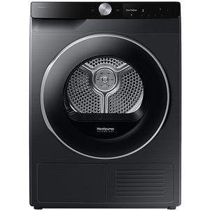 Uscator de rufe SAMSUNG DV90DG6845LBU4, Pompa de caldura, AI Control, 9 kg, 19 programe, Clasa A, Wi-Fi, negru