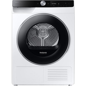 Uscator de rufe SAMSUNG DV90DG6845LKU4, Pompa de caldura, AI Control, 9 kg, 19 programe, Clasa A, Wi-Fi, alb