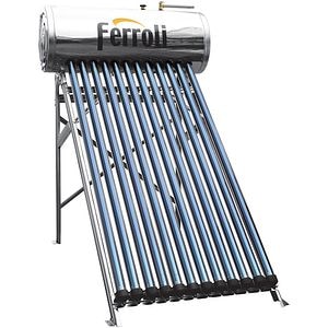 Panou solar presurizat FERROLI EcoHeat Pro, volum rezervor 120L, 12 tuburi
