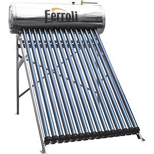 Panou solar presurizat FERROLI EcoHeat Pro, volum rezervor 150L, 15 tuburi