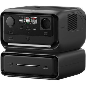 Statie de incarcare ECOFLOW River 3 Max, 572Wh, 600W, negru