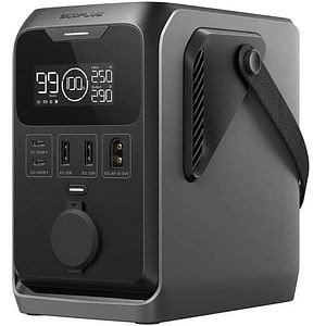 Statie de incarcare ECOFLOW Trail300, 288Wh, 300W, negru